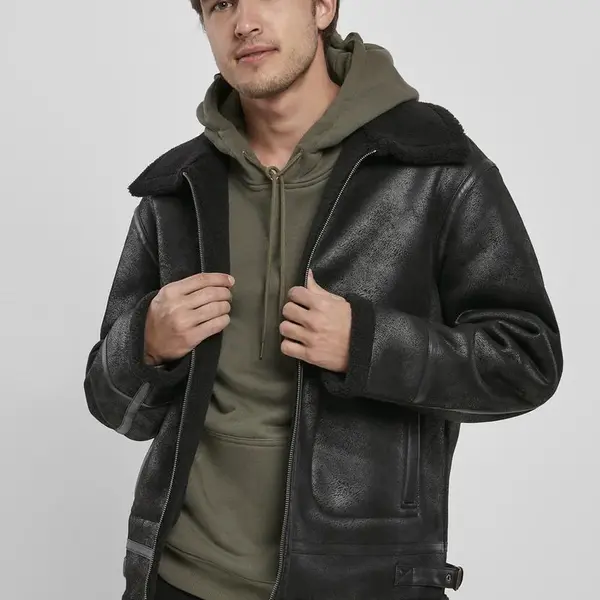 Pánská bunda Urban Classics Shearling