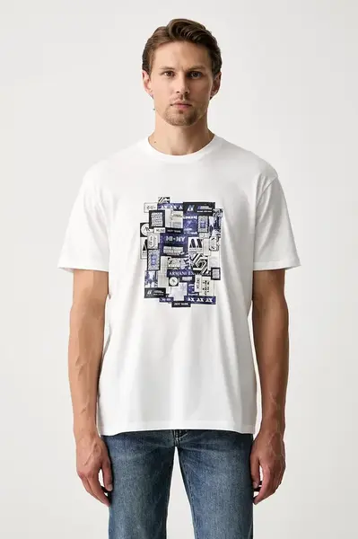 Armani Exchange  tričko pánské bavlněné