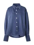 BOSS Blúzka  modrá denim