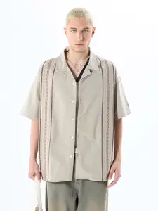VAMOS CLO Košeľa  béžová