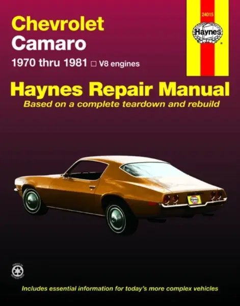 Chevrolet Camaro (70 - 81) - Haynes Publishing
