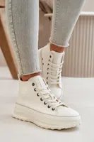 BIG STAR SHOES Dámské Tenisky Na Platformě Eko Kůže Big Star