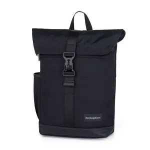 PETITE&MARS Taška/Batoh prebaľovací na kočík Jackob Absolute Black