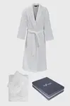 Župan PERLA + ručník + osuška + dárkový box L Bílá