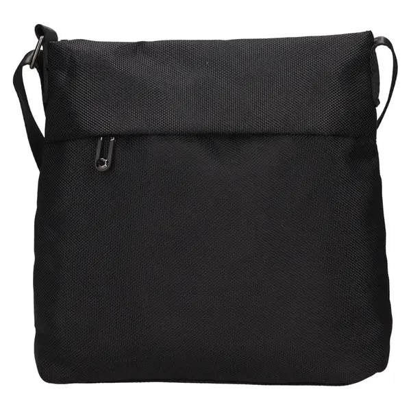 Trendy dámská crossbody kabelka Mustang Magda, nylon − černá