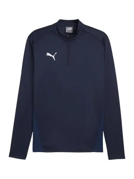 PUMA Funkčné tričko 'TeamGoal'  námornícka modrá / biela