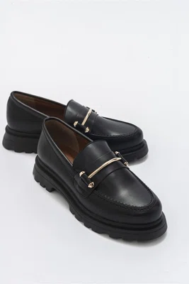 Dámské oxfordky LuviShoes Dual Black Skin