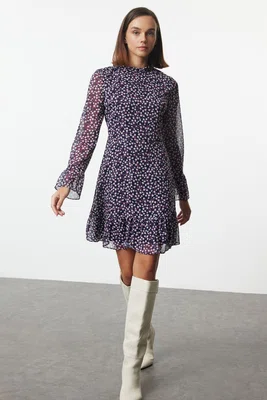 Dámské šaty Trendyol Floral Patterned