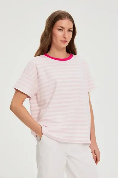 Marisse WOMEN'S SWEATSHIRT L-BL-4911 L.PINK