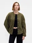 GAP Oversize prošívaná lehká bunda VintageSoft - Dámské