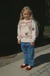 Konges Sløjd  regular fit džíny dětské MAGOT FRILL PANTS GOTS