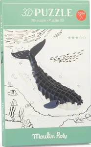 Puzzle 3D - Plejtvák obrovský