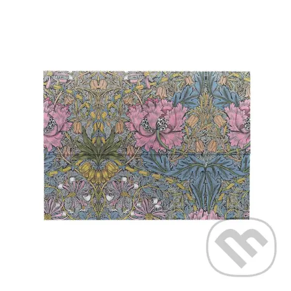 Paperblanks - zakladač na dokumenty Morris Pink Honeysuckle