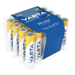 VARTA ENERGY alkalické batérie AAA 24ks