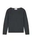 JUST CASHMERE Sveter 'Vivian'  antracitová