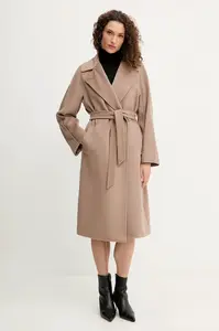 Weekend Max Mara Vlněný kabát Weekend Max Mara RESINA
