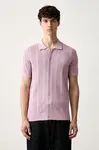 Karl Lagerfeld polo pánské s viskózou