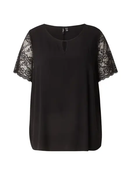 Vero Moda Curve Blúzka 'VMCRusk'  čierna