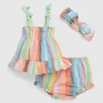 GAP Baby pruhovaný outfit - Holky