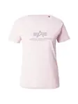 ALPHA INDUSTRIES Tričko  tmavosivá / slivková