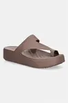 Crocs  šľapky dámske Getaway Platform Toe Loop