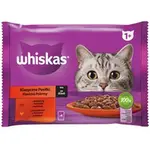 Whiskas Kapsa klasik výběr zelenina šťávy 4x85g