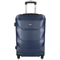 Cestovní plastový kufr Sonrado vel. XL, tmavě modrá