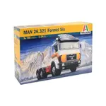 Model Kit truck 0756 - MAN 26.321 FORMEL SIX (1:24)
