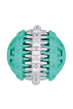 Hračka pes míč s mátou zeleno/bílý 6cm Hiphop