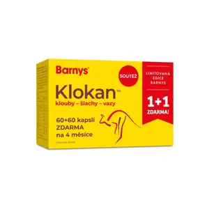 Barny´s Klokan limitovaná edice 60+60 kapslí zdarma