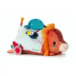 Lilliputiens - textilná hračka s aktivitami a zrkadielkom - lev Jack