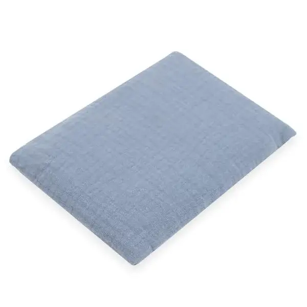 Mušelín hrejúci a chladiaci vankúšik Termofor s višňovými peckami New Baby STANDARD blue