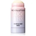 Revolution Slick & Fix Brow & Hair Stick vosk na vlasy v tyčinke 13 g