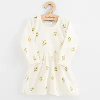 Dojčenské šaty z organickej bavlny s dlhým rukávom New Baby Olivy 86 (12-18m)