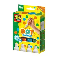 Bodkovacie fixy XXL - 4 farby