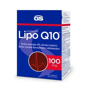 GS Koenzym Lipo Q10 100 mg 60 kapslí