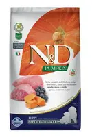 N&D Pumpkin Dog Puppy M/L Lamb & Blueberry 2,5kg