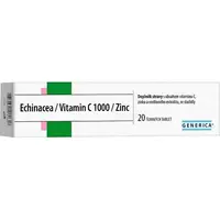 Echinacea/vitamin C 1000/zinc Eff.tbl.20 Generica