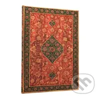 Paperblanks - týždenný diár Layla 2026 (grande, vertikálny, elastické zatváranie)