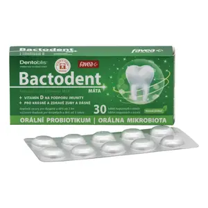 Favea Bactodent Máta 30 tablet