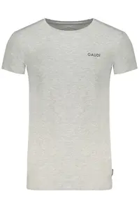 GAUDÌ pánské šedé tričko s krátkým rukávem