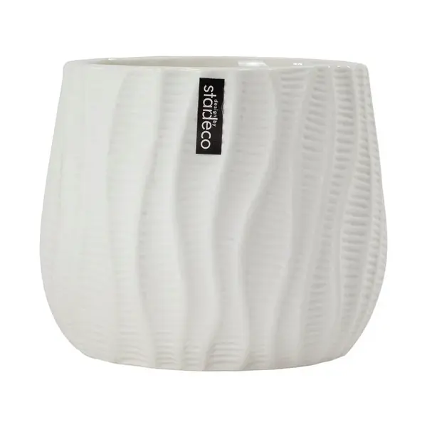 KVĚTINÁČ keramika, 15/12/15 cm