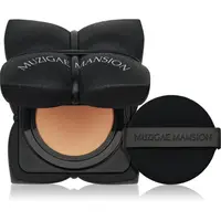 MUZIGAE MANSION Sleek Matt Cushion dlouhotrvající make-up v houbičce SPF 50+ pro dokonalý vzhled odstín N25 15 g