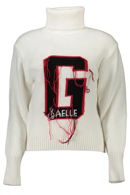 GAELLE PARIS WHITE WOMAN SWEATER