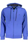 US GRAND POLO MEN'S BLUE ZIP SWEATSHIRT
