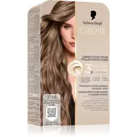 Schwarzkopf Creme Supreme permanentní barva na vlasy odstín 7-16 Chladná popelavá blond 60 ml