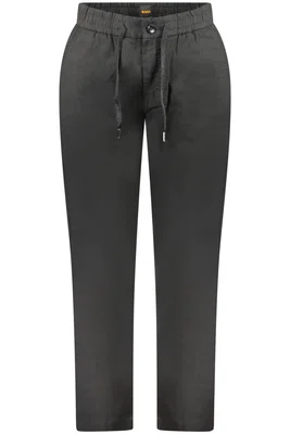 BOSS MEN'S BLACK PANTS