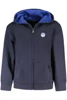 NORTH SAILS KIDS' ZIP-UP SWEATSHIRT BLUE