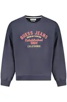 Pánská mikina GUESS JEANS modrá