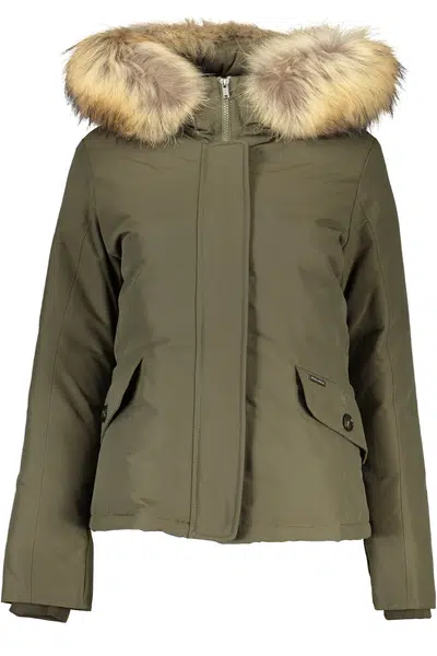 WOOLRICH GREEN WOMEN'S JACKET